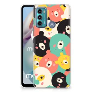 Motorola Moto G60 Telefoonhoesje met Naam Bears