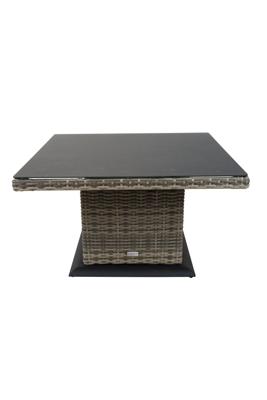 Qopps Sandigo Vario tafel 90 x 90 licht Grijs