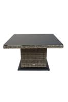 Qopps Sandigo Vario tafel 90 x 90 licht Grijs