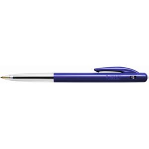 BIC M10 clic Blauw Intrekbare balpen met klembevestiging Medium 50 stuk(s)