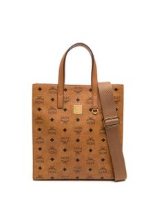 MCM petit sac cabas Aren - Marron