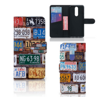 Alcatel 3 (2019) Telefoonhoesje met foto Kentekenplaten - thumbnail