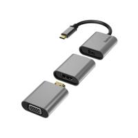Hama 00200306 USB grafische adapter 4096 x 2160 Pixels Grijs