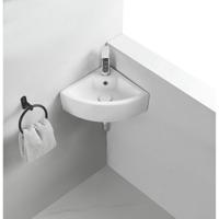 Wiesbaden Pallas Hoekfontein 44.5x32.5cm Keramiek Glans Wit