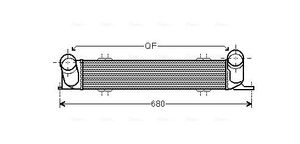 Intercooler, inlaatluchtkoeler BW4378