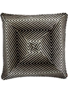 Missoni Home coussin Ziggy à logo - Noir