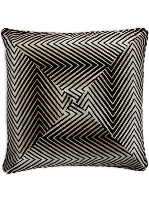 Missoni Home coussin Ziggy à logo - Noir