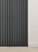 Verticale lamellen - Unicolour Zwart