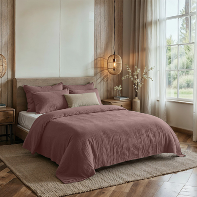 Dekbedovertrek Percale Katoen Mousseline Wit Effen 140x200 Cm Dreamhouse - Dekbed-Discounter.nl
