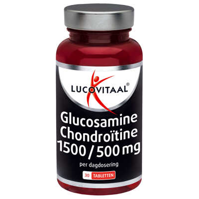 Lucovitaal Voedingssupplementen Glucosamine Chondroïtine 1500/500mg 30Tabletten