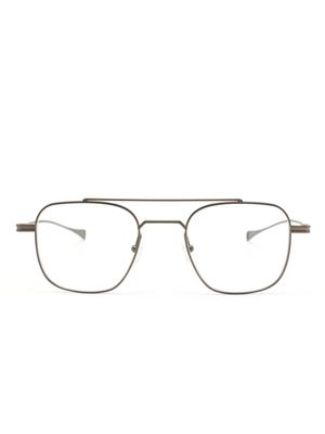 Dita Eyewear lunettes de vue à monture pilote - Or