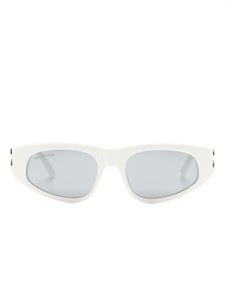 Balenciaga Eyewear lunettes de soleil Dynasty à monture en D - Blanc