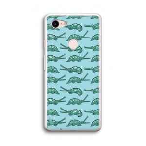 Kroko: Google Pixel 3 Transparant Hoesje