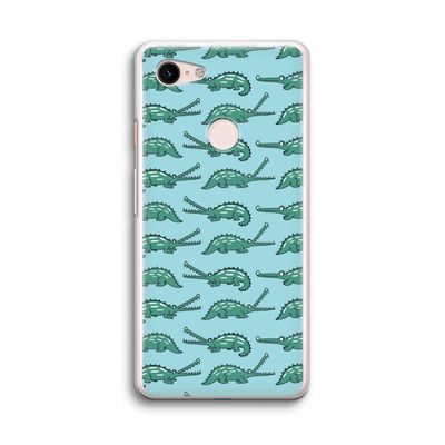 Kroko: Google Pixel 3 Transparant Hoesje
