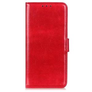 Nokia X30 Portemonnee Hoesje met Statief - Rood