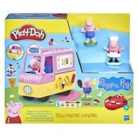 Play-Doh Peppa en de ijswagen, Peppa en George figuren en 5 potten