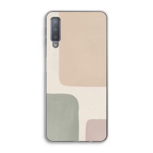 Geo #7: Samsung Galaxy A7 (2018) Transparant Hoesje