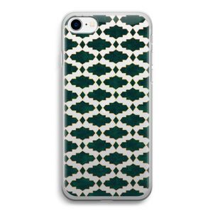 Moroccan tiles: iPhone SE 2020 Transparant Hoesje