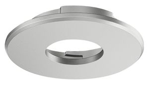 LED afdekring zilverkleurig rond voor LED inbouwspot 2090 of 3090