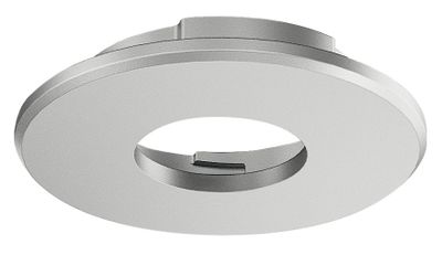 LED afdekring zilverkleurig rond voor LED inbouwspot 2090 of 3090