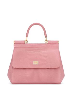 Dolce & Gabbana sac à main Sicily médium - Rose