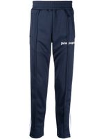 Palm Angels pantalon de jogging à logo imprimé - Bleu