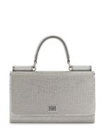 Dolce & Gabbana pochette pour smartphone en satin KIM DOLCE&GABBANA - Argent