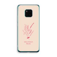 Where flowers bloom: Huawei Mate 20 Pro Transparant Hoesje