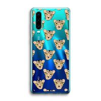 Tijger: Huawei P30 Transparant Hoesje