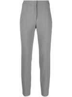 Peserico pantalon slim à coupe courte - Gris