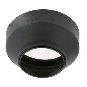 Caruba Rubberen Zonnekap 3in1 62mm
