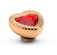 Melano Vivid Vintage Heart Steentje Light Siam | Rosé