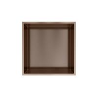 Hotbath &More Inbouwnis - 30 x 30 x 10 cm - Tuscan Bronze