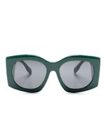 Burberry Eyewear lunettes de soleil à monture oversize - Vert - thumbnail