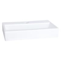 Differnz Flat Small fontein keramiek - 38 x 24 x 7 cm - wit