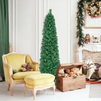 Kunstkerstboom met Verlichting Dennenboom in Glasvezellook Kerstboom met 361 Takken Kunstboom voor Thuis/Kantoor