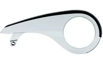 Kettingscherm Axa Scope 2 44T - lichtgrijs met zwarte rand (winkelverpakking)