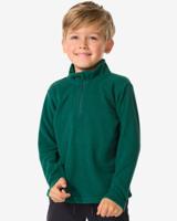 HEMA Kinder skipully fleece donkergroen (donkergroen)