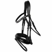 BR Eston hoofdstel zwart/zwart maat:cob