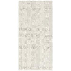 Bosch Accessories EXPERT M480 2608900749 Schuurnet voor vlakschuurmachine Ongeperforeerd Korrelgrootte (num) 240 (l x b) 186 mm x 93 mm 10 stuk(s)