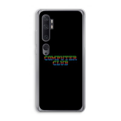 Retro: Xiaomi Mi Note 10 Transparant Hoesje