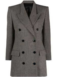 ISABEL MARANT manteau Robine à boutonnière croisée - Gris