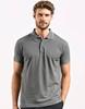 Promodoro E4920 Unisex Polo Contrast Stripes - Light Blue/Steel Gray - 5XL - thumbnail