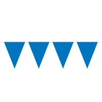 Folat BV Blauwe mini vlaggenlijn, 3mtr.