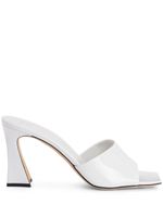 Giuseppe Zanotti sandales Solhene 85 mm en cuir - Blanc