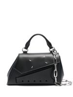 Maison Margiela mini sac Snatched asymétrique - Noir - thumbnail