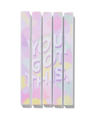 HEMA Markers met dubbele punt - 5 stuks