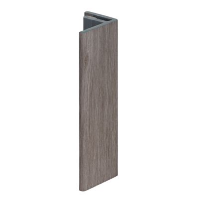 Keralit eindprofiel 17 mm Taupe eiken (2806)