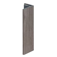Keralit eindprofiel 17 mm Taupe eiken (2806)