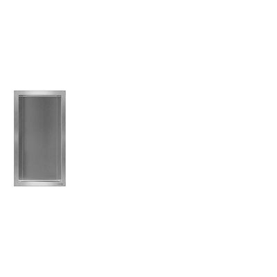 Looox BoX nis - 15x30x7cm - inbouw - RVS box15